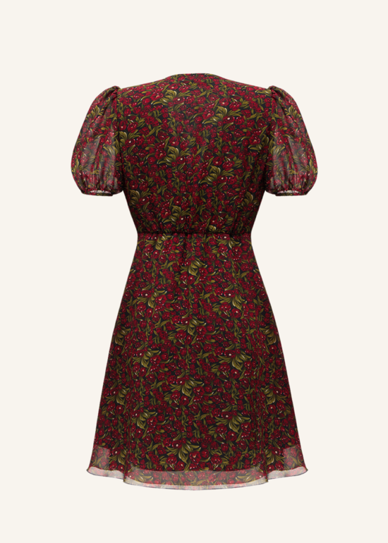Платье «Ясмин бордо»  2